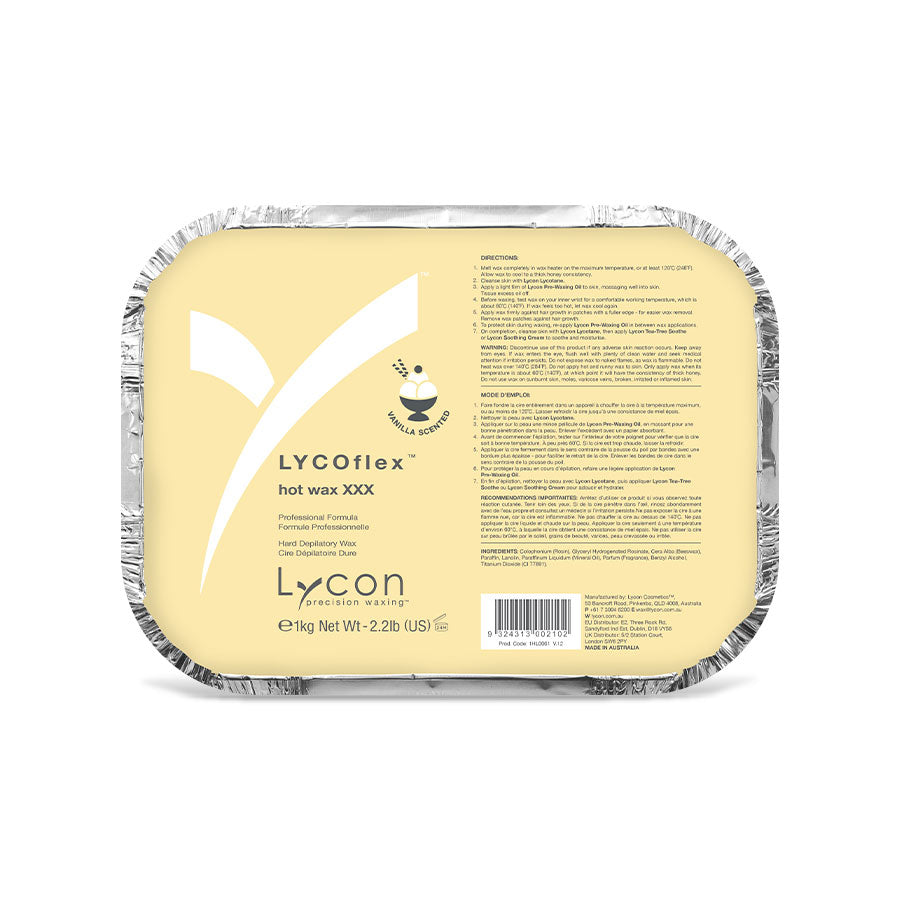 Lycon Lycoflex Vanilla Hot Wax 1 kg
