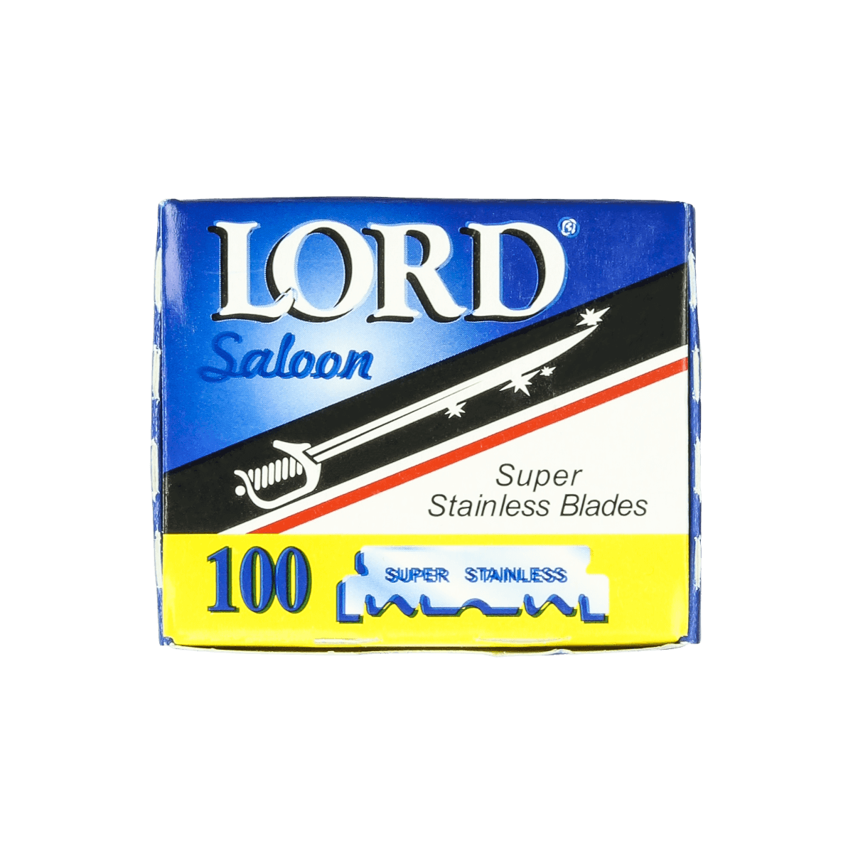 Lord Super Stainless Single Edge Razor Blades 100pk