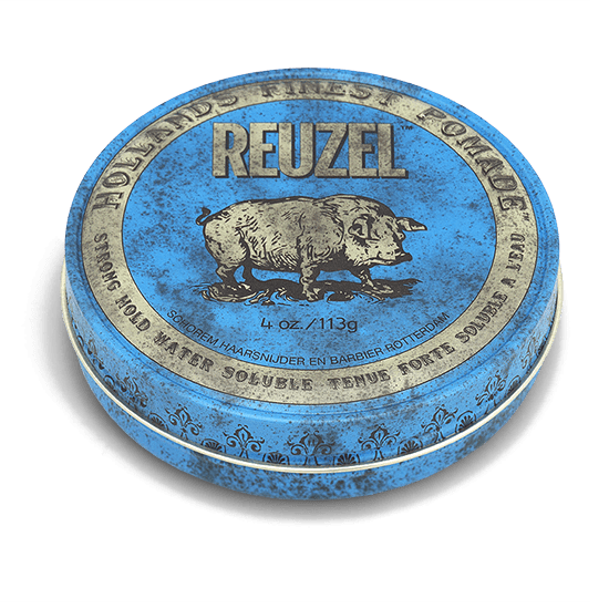 Reuzel Blue Pig Pomade Strong Hold Water Soluble 113gm
