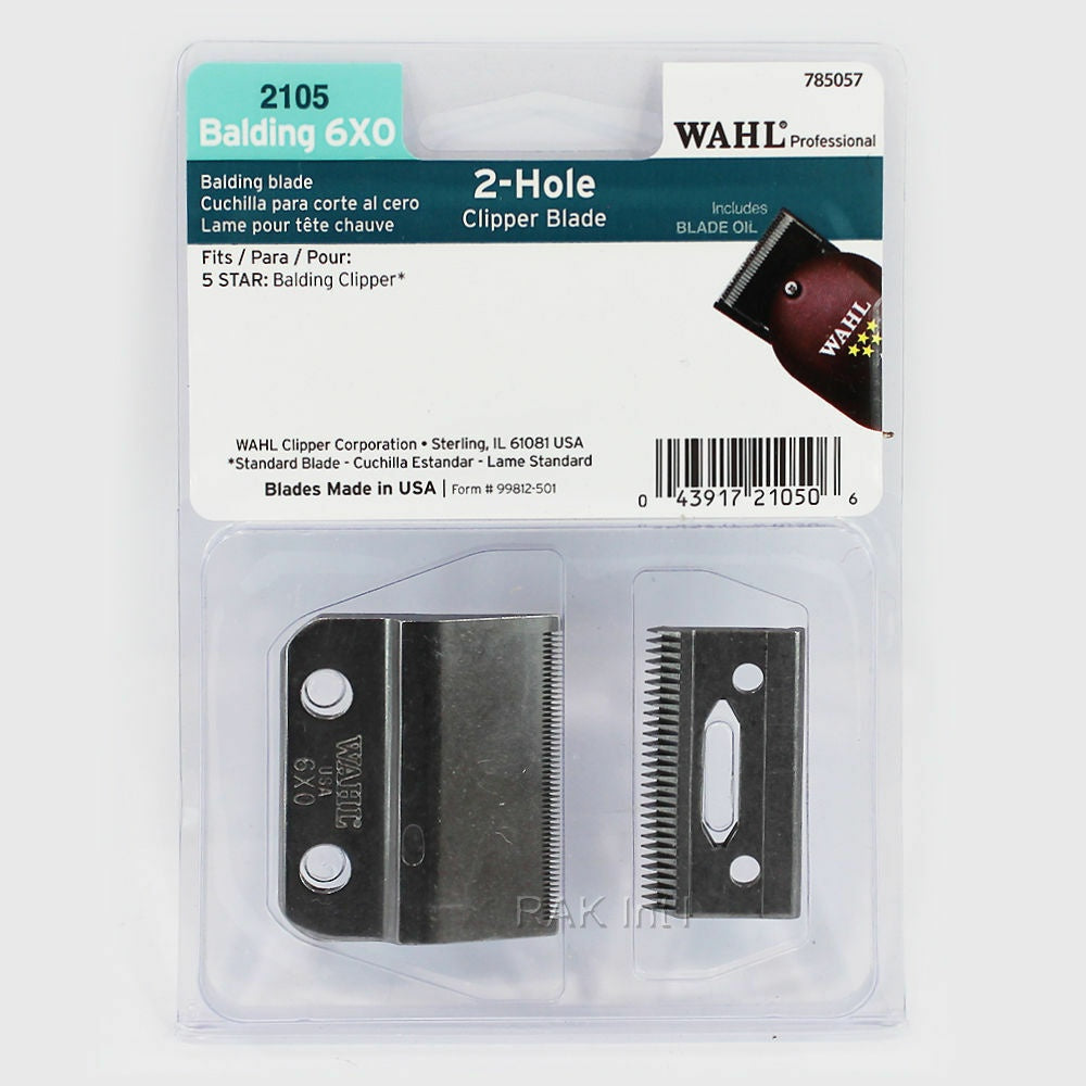 Wahl Balding 6X0 Clipper Replacement Blade #2105-400