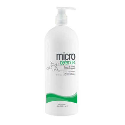 Caron Micro Defence Hand & Body Sanitising Gel 1 litre