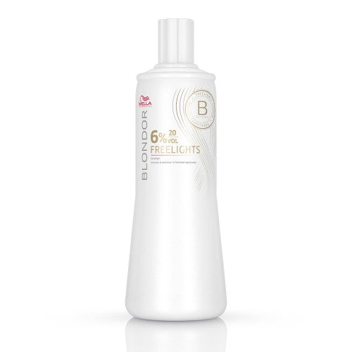 Wella Blondor Freelights Developer 'B' 20vol 6% 1 Litre