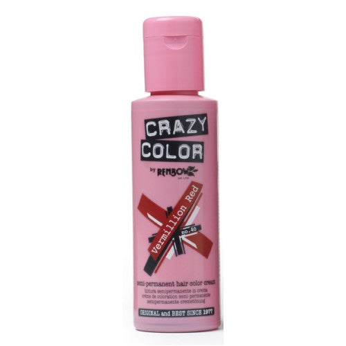 Crazy Color Vermillion Red No.40 100 ml