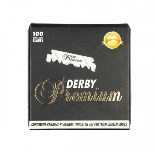 Derby Premium Super Stainless Single Edge Blades 100pack
