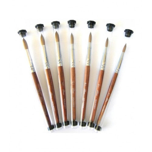 Hawley Pure Kolinsky Sable Nail Brush 8R