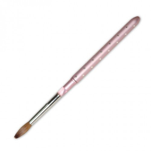 Hawley Pure Kolinsky Size 10 Pink Acrylic Brush