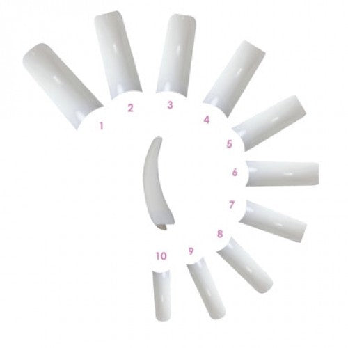 HM Nail Tips French 100 Pack