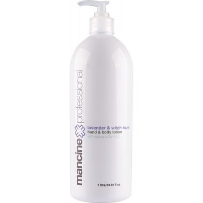 Mancine Lavender and Witch Hazel Hand and Body Lotion 1 Litre