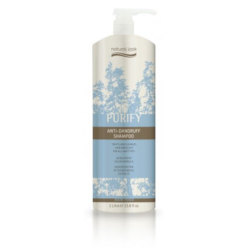Natural Look Purify Anti Dandruff Shampoo 1 Litre
