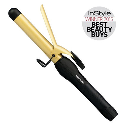 Silver Bullet Fastlane Gold Ceramic Curling Iron