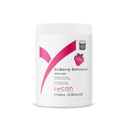 Lycon So Berry Delicious Strip Wax 800 ml