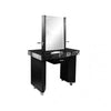 Cher Double Sided Free Standing Make Up Station with 2 Benches