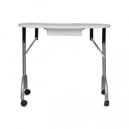 June Portable Manciure Table White with FREE Arm Rest