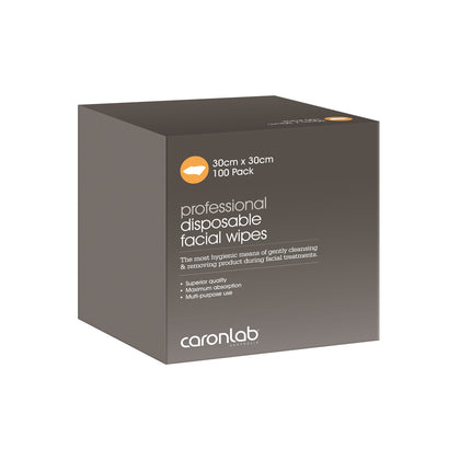 Caron Disposable Facial Wipes 100 pack