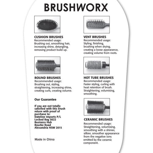 Brushworx Tourmaline Boar Bristle #BB-131