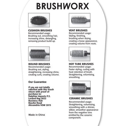 Brushworx Tourmaline Boar Bristle #BB-133
