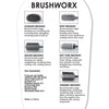 Brushworx Tourmaline Small Hot Tube Brush #HT-132