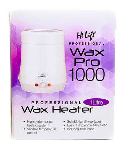 Hi Lift Wax Pro 1000 Professional Wax Heater WHITE 1 Litre