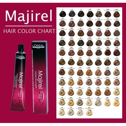 L'Oreal Majirel Colour Chart