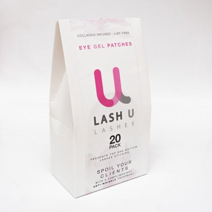 Lash U Lashes Eye Gel Patches 20 Pack