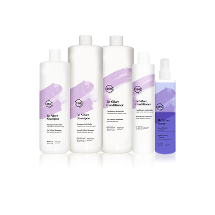 360 Be Silver Shampoo (450ml and 1ltr)