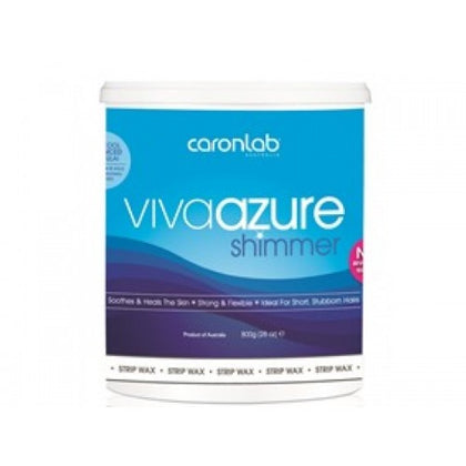 Caron Viva Azure Shimmer Strip Wax 800 gm