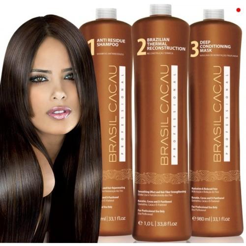Brazilian Cacau Salon Keratin Treatment Brands Brasil Cacau