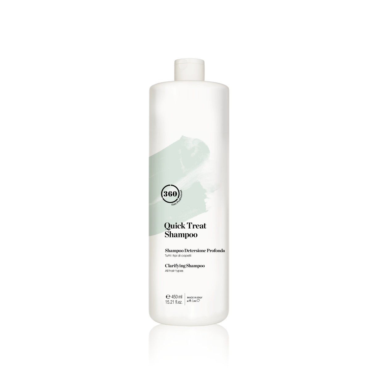 360 QUICK TREAT SHAMPOO (450ml and 1ltr)