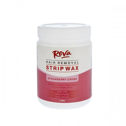 Reva Strawberry Creme Strip Wax 1 kg