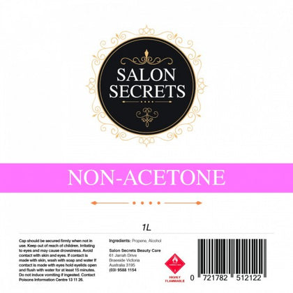 Salon Secrets Non Acetone 1 Litre