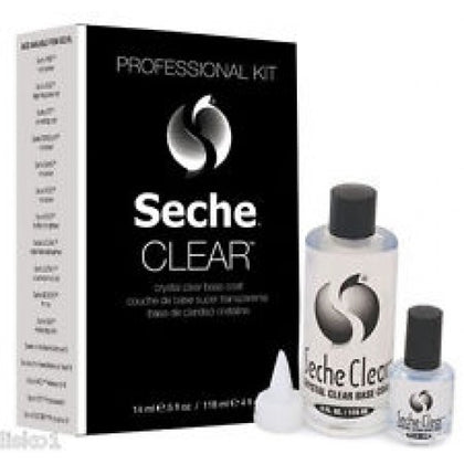 Seche Professional Kit Crystal Clear Base Coat 118 ml + 14 ml FREE