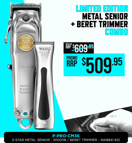 Limited Edition Metal Senior and Beret Trimmer